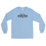 First Class Bitcoin Citizen - Long Sleeve T-Shirt