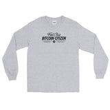 First Class Bitcoin Citizen - Long Sleeve T-Shirt