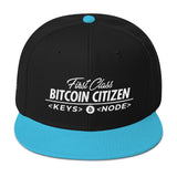First Class Bitcoin Citizen - Snapback Hat