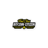 First Class Bitcoin Citizen - Stickers