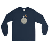 Bitcoin Moonman - Long Sleeve T-Shirt