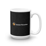 Sanum Pecuniam (Sound Money) - White Glossy Mug