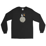 Bitcoin Moonman - Long Sleeve T-Shirt
