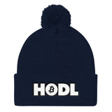 HODL Bitcoin - Pom Pom Knit Cap