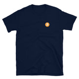 Simply just the bitcoin logo - Short-Sleeve Unisex T-Shirt