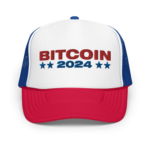 Bitcoin 2024 Presidential Election Trucker Hat