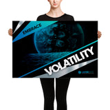 Embrace Volatility - Canvas 36" x 24"