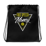 Free Speech Money - Drawstring bag