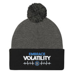 Embrace Volatility - Pom Pom Knit Cap