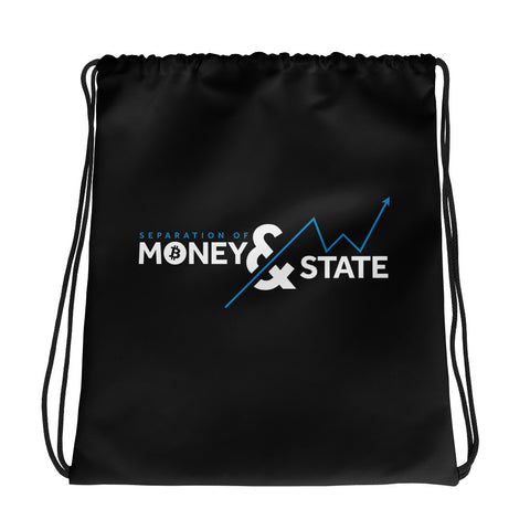 Money & State - Drawstring bag