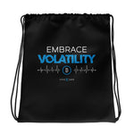 Embrace Volatility - Drawstring bag