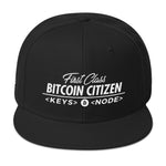 First Class Bitcoin Citizen - Snapback Hat