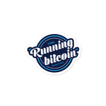 Running Bitcoin - Stickers