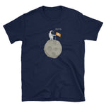 Bitcoin Moonman - Short-Sleeve Unisex T-Shirt