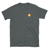 Simply just the bitcoin logo - Short-Sleeve Unisex T-Shirt