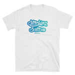 Stacking Sats - Unisex Softstyle T-Shirt with Tear Away Label